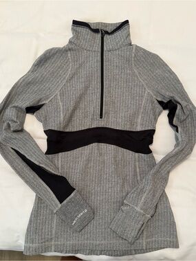 Lululemon Run Full Tilt Jacket in Ghost Herringbone Pattern